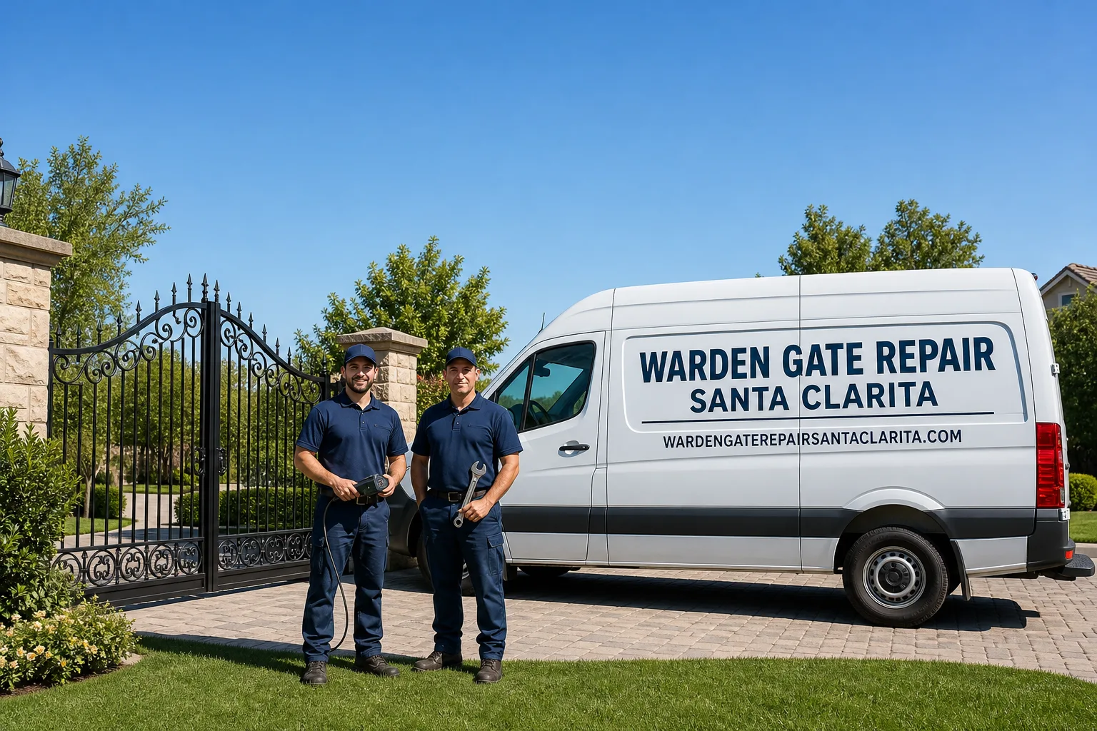 Warden Gate Repair Santa Clarita gate repair team